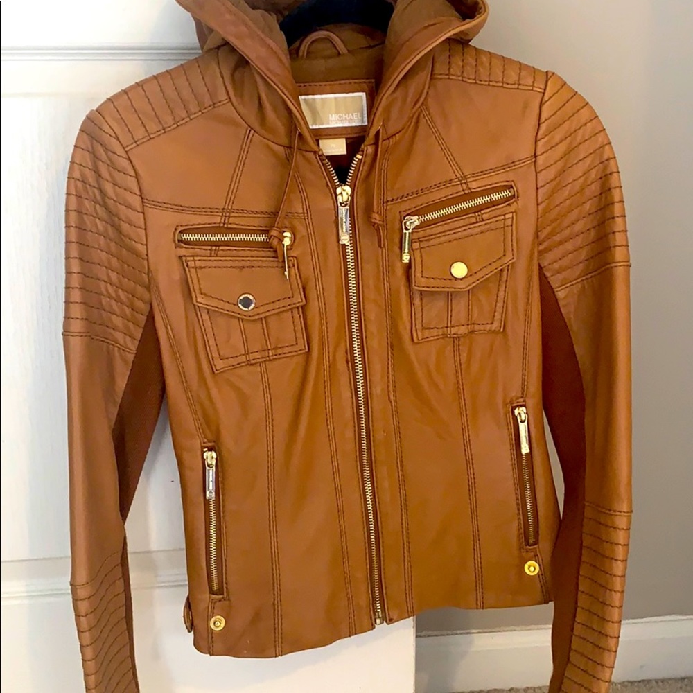 Michael Kors Leather Jacket